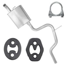 Auspuff Endtopf Schalldämpfer Ford Mondeo MK3 III 3 1.8i 2.0i Schrägheck Limo