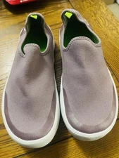 Oofos OOmg eeZee Low Women's US 8 Sneakers Mauve Pink Slip On Casual Shoes