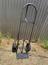 Milwaukee D-Handle Hand Truck 800 lb. Capacity 2-Wheels All-Purpose Steel Black