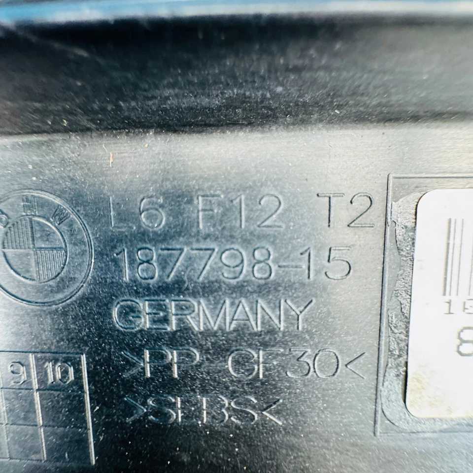 Marco de admisión de aire del radiador superior delantero BMW 650i 2012-2017 OEM 187798 Foto 2 de 4