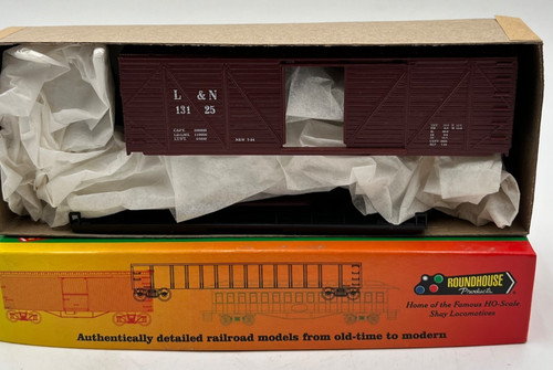 Kit de vagón de carga de acero Roundhouse escala HO 40' Louisville & Nashville L&N #13125 nuevo en caja | Zustand: New