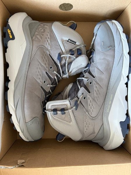 Men Hoka Boots Grey Gore-Tex 44.5