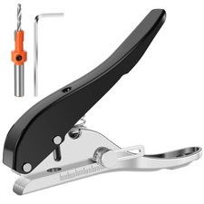 Heavy Duty Hole Punching Pliers 8mm With 25mm Punch Depth Performance New