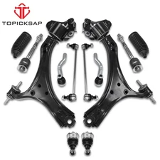 12pcs For 2013-2015 2016-2017 Honda Accord Front Lower Control Arm w/Ball Joints