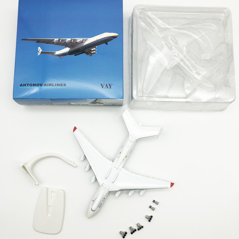 1:400 An-225 Mriya Transport Aircraft Model Alloy Diecast Plane