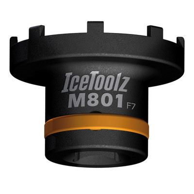 IceToolz Unisex Adult 4725 - Chiave a cono, colore: Nero