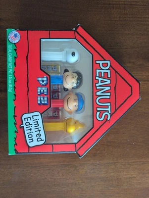 2015 Limited Edition Pez Peanuts Dispenser Set New in Box NIB Snoopy Woodstock - Image 1 of 3