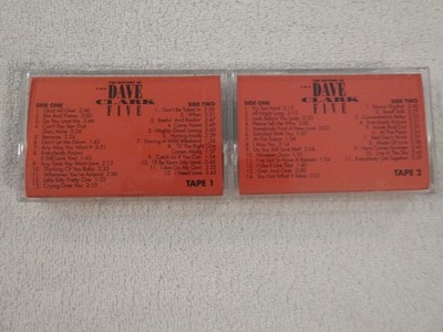 The Dave Clark Five ''History of the Dave Clark Five'' NEVER PLAYED 2 PROMO Cass!