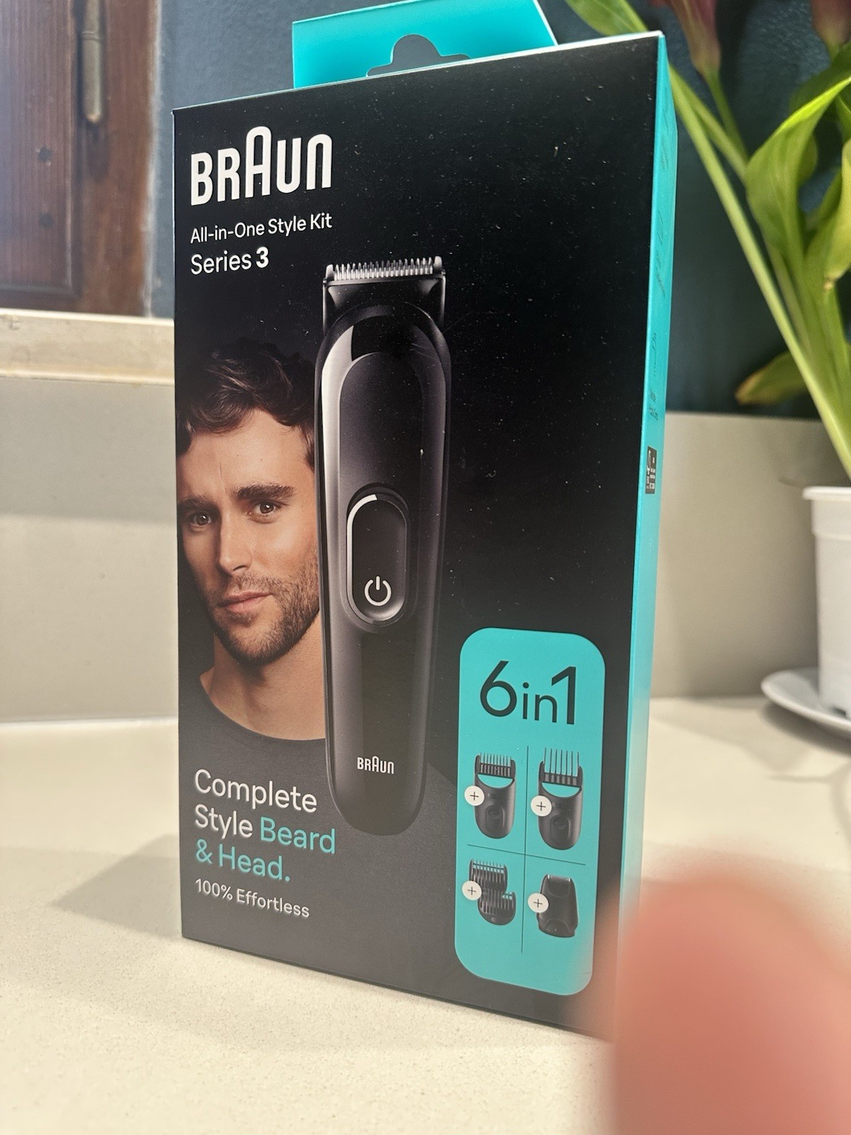 Braun Regolabarba Tagliacapelli Uomo, Rasoio Elettrico Barba e Capelli,...