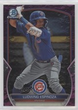 2023 Bowman Draft Chrome Fuchsia Lunar Refractor /199 Ludwing Espinoza 0t30