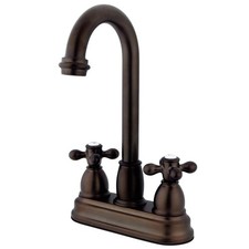 Kingston Brass KB349.AX Restoration 1.8 GPM Standard Bar Faucet - Bronze