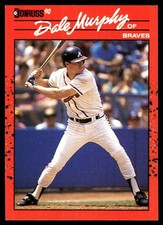 Dale Murphy 1990 Donruss #168 Atlanta Braves MLB READ FREE SHIPPING AutographDen