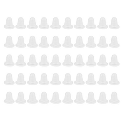 100pcs Silicone Tattoo Ink Cap Cup Plastic Microblading Pigment Accs Holder S