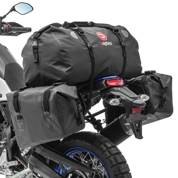Satteltaschen Set FüR Honda Africa Twin XRV 750 / 650 WX80 Hecktasche-image