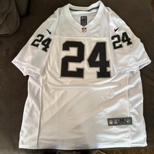 Authentic Nike Elite Oakland Raiders Charles Woodson Away Jersey Size 56 