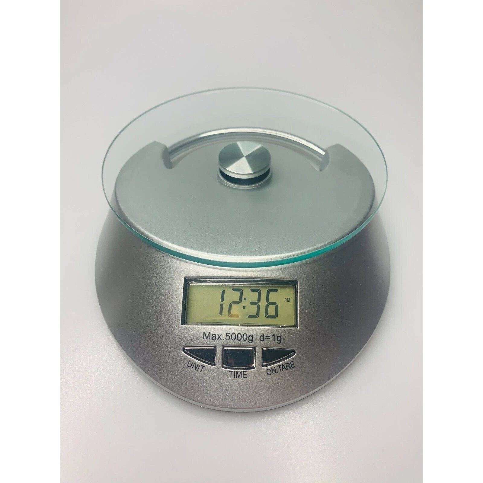 Electronic Kitchen Food Scale with Glass Surface, High Precision
