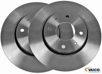 2X Bremsscheibe Vaico V95-80007 2 Bremsscheiben Vorderachse Vorne