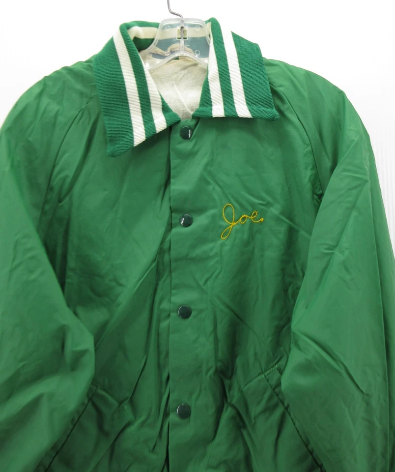 VINTAGE Don Alleson Jacket Men Medium Indian Head Bomber High School Varsity 70s - Image 3 of 4