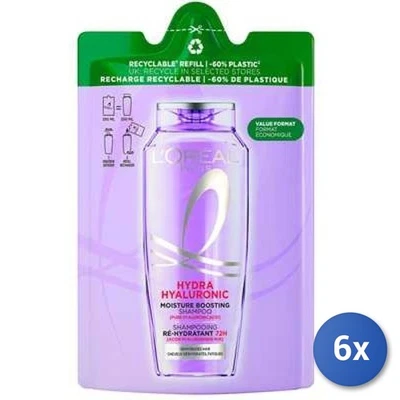 6x Bundle Elvive Shampoo Nachfüllung Mit Hyaluronsäure 250 Ml - Bild 1 von 3