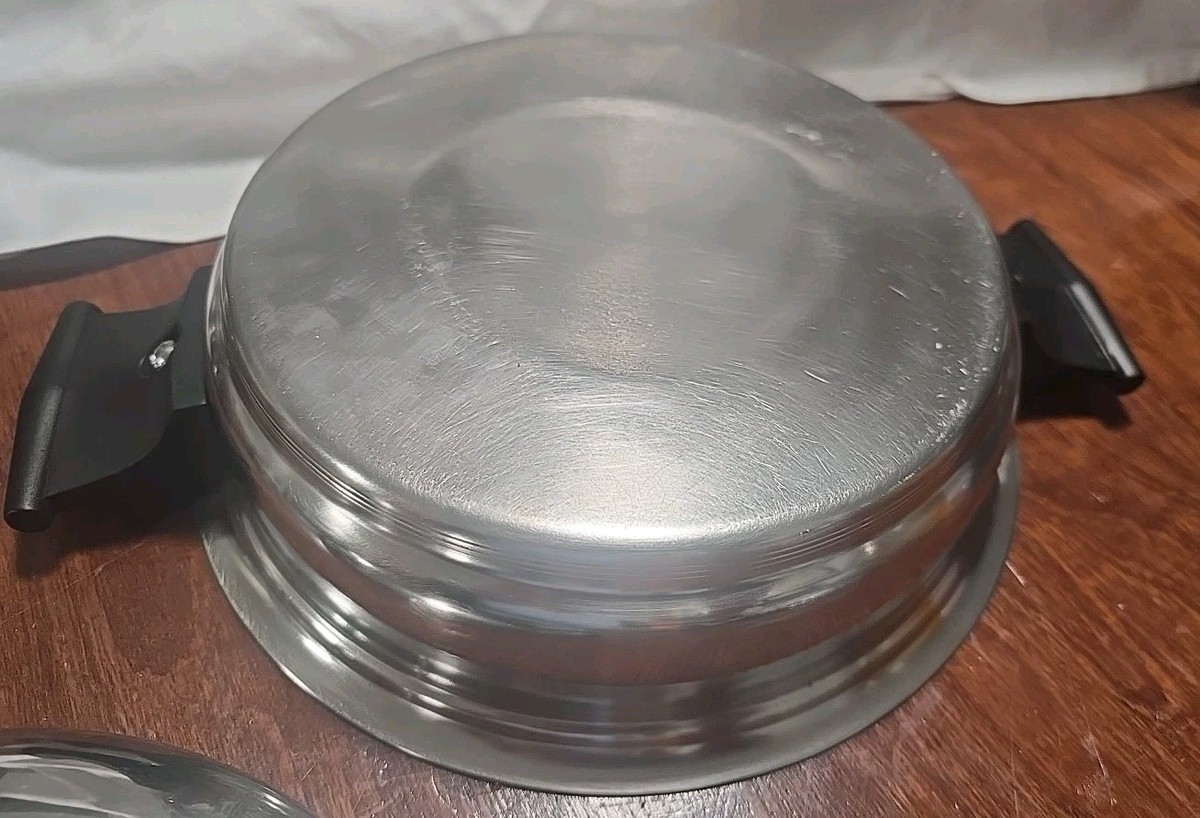 Vintage Rena Ware 7-1/4” 3 Ply 18-8 Stainless Skillet Pan