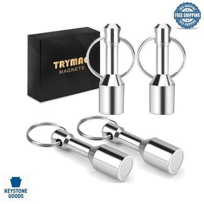 4PCS Magnetic Jewelry Testing Kit - Precise Gold & Silver Magnet Keychains