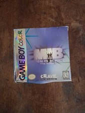 VINTAGE Nintendo GAMEBOY COLOR Men in Black the Series MIB Game + Instructions