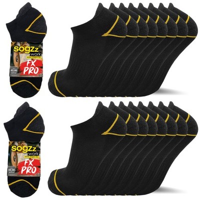 8-16 Paar SOGZZ  Premium Sneaker Arbeitssocken Herren WORK FX PRO Socken kurz