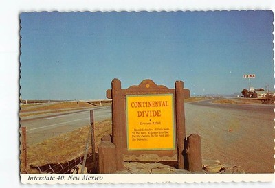 Postcard Interstate 40 New Mexico USA