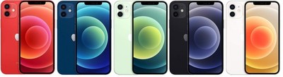 Apple iPhone 12 64GB 128GB 256GB iOS Smartphone 6,1 Zoll 5G Ceramic Shield 4K