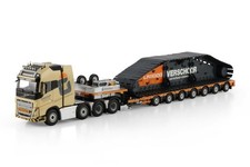 WSI 01-4958 M. Verschoor VOLVO FH5 GLOBETROTTER XL 8X4 Trailer - 7 Axles - 1:50