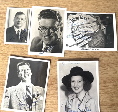 BILLY NELSON - SANDY POWELL + ANDERE - THEATERACTS - HANDSIGNIERTE FOTOS
