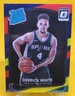 Derrick White 2017-18 Donruss Optic Basketball "Red & Yellow" Rated Rookie #172