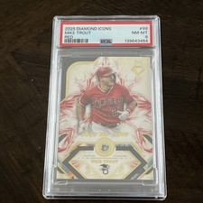 2025 Diamond Icons Mike Trout Genuine Diamond /5 Angels 2/5 Baseball 2018 MVP
