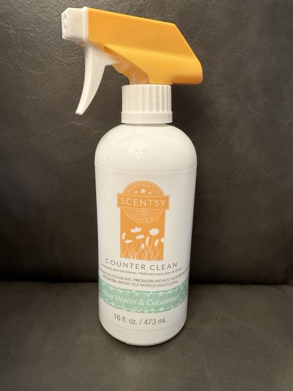 Scentsy Aloe Water & Cucumber Counter Clean 16 fl oz NEW