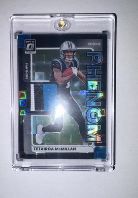 2025 Optic - Rookie Phenoms Tetairoa McMillan RPBH-TMN Black Pandora Prizm 04/25