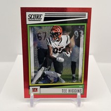 2022 Score Tee Higgins Red Dots /499 #192 Bengals