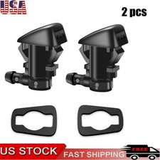 2Pcs Windshield Washer Nozzles Fit for 2005-2016 Jeep Grand Cherokee, 2005-2013