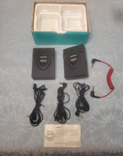 Audio Wireless Lavalier Microphone System, Ideal YouTubers, Gamers, Webinars
