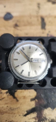 vintage timex manual wind watch