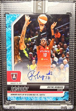 🏀 Rhyne Howard - Auto - 3/10 - Water - 2025 Panini Instant WNBA #223 Free Ship