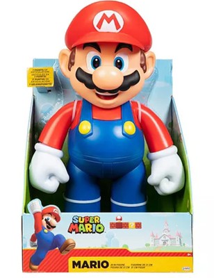 NEW Nintendo Super Mario 20” Inch Figure Big Jumbo Sized Toy Jakks