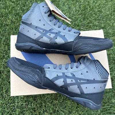 ASICS Youth Snapdown 3 GS Wrestling Shoes Black/Gunmetal 1084A009