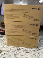 Xerox Phaser 6510 CMY Drum 108R01417 1 Cyan 108R01419 2 Yellow