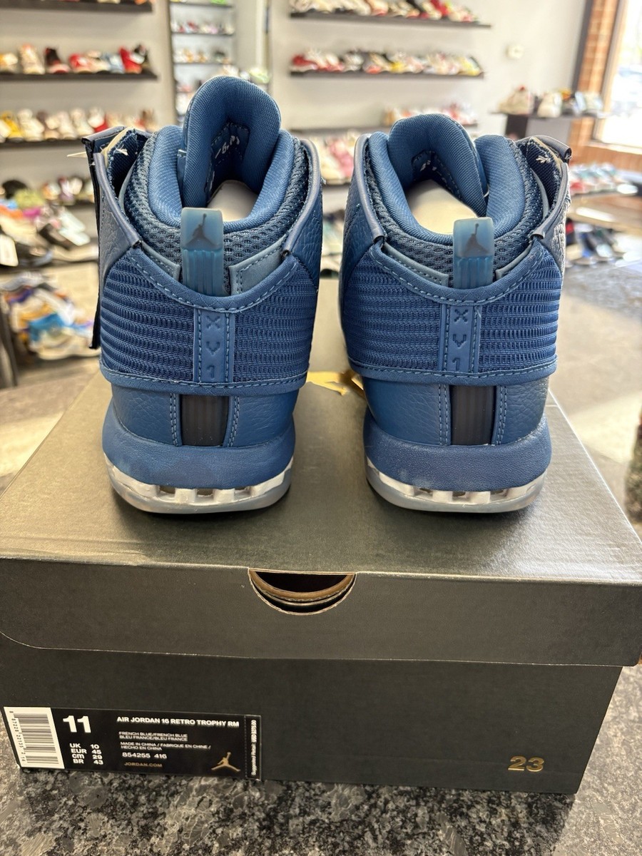 Size 11 - Trophy Room x Air Jordan 16 Retro French Blue
