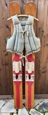 Nice Vintage 1940’S Era Canadian made Canvas & Kapok Life Preserver.