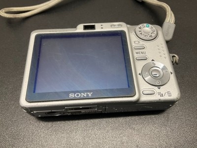 Sony Cyber-shot DSC-W50 6.0MP Digital Camera - Silver for sale