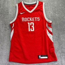 James Harden Houston Rockets Nike Swingman #13 Jersey Red Size L (14/16)