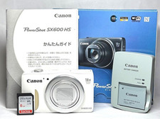 Canon PowerShot SX600 HS White 16MP Digital Camera 18x Optical Zoom w/Box