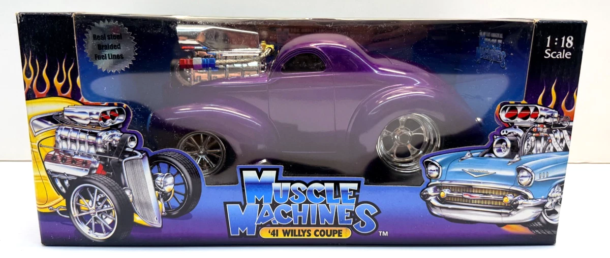 Muscle Machines Willys 1:18 Scale Diecast & Toy Vehicles for sale