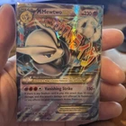 Pokémon M Mega Mewtwo EX Ultra Rare Holo TCG Card 64/162 XY Breakthrough